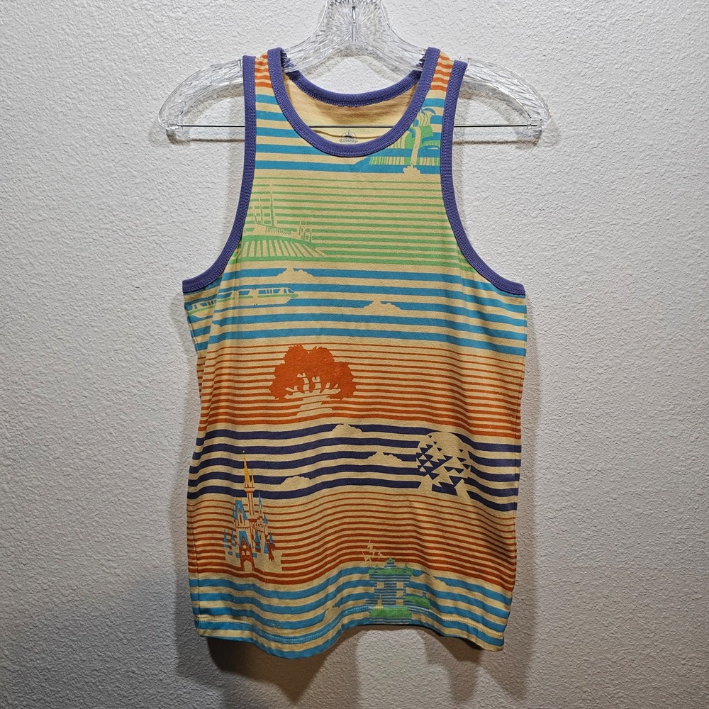 Disney Parks FOUR Parks Sleeveless Men's T-Shirt Size‎ XS
